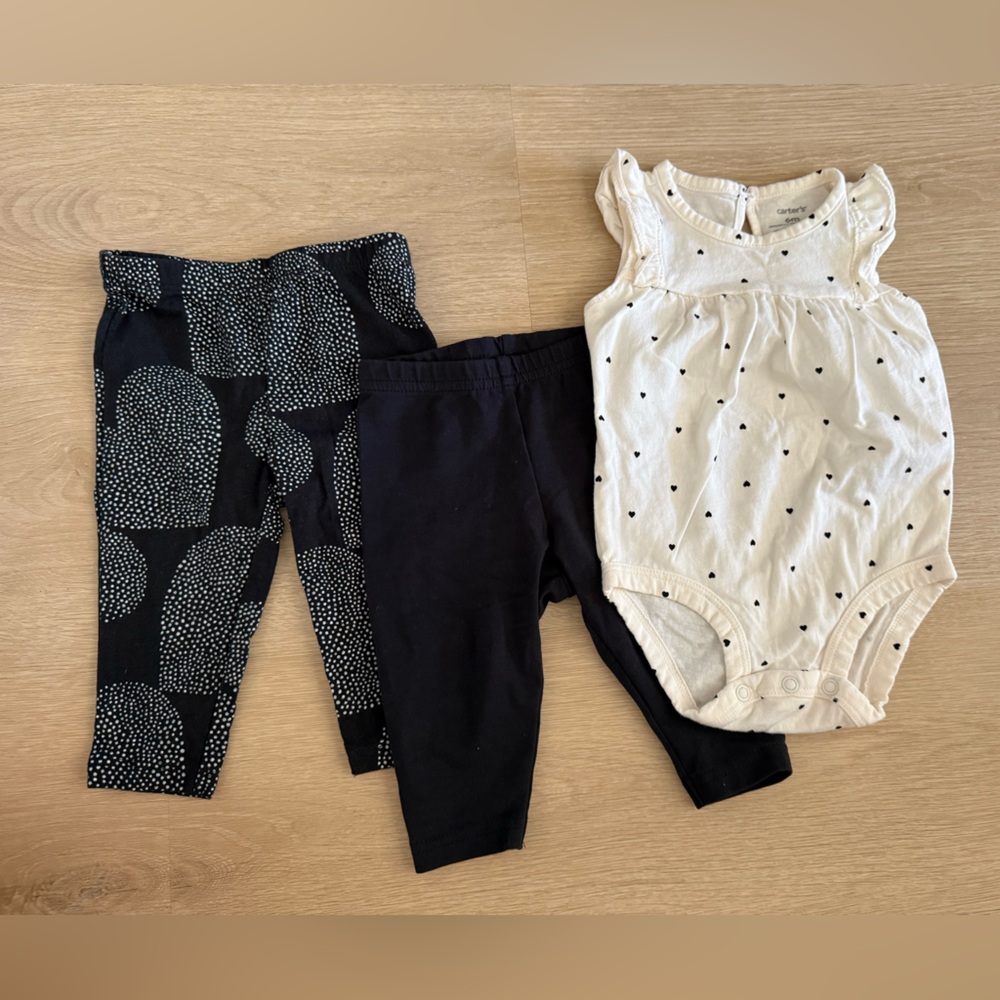 Carter's 3 piece baby outfit